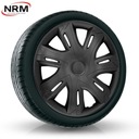 Колпаки колес NRM N-Power размером 4 x 14 дюймов, матовые черные