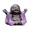 Mała ceramiczna figurka szczęśliwego Buddy Maitreya