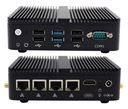Мини-ПК Intel Atom 4x LAN RS232 VPN-маршрутизатор с поддержкой IoT