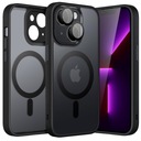 ЧЕХОЛ ДЛЯ IPHONE 13 ЧЕРНЫЙ ЧЕХОЛ ДЛЯ MAGSAFE MATTE ARMOR ЗАЩИТА КАМЕРЫ