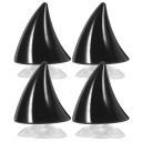 BLACK ROGI MOTORCYCLE NA HELMET Z WYTRZYMALEGO PLASTICS  photo 5