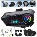 ИНТЕРКОМ МОТОЦИКЛЕТНЫЙ BLUETOOTH Y10 УНИВЕРСАЛЬНЫЙ Z MIKROFONEM HYBRYDOWYM  фото 12