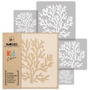 НЕСКОЛЬКО ШАБЛОНОВ КАРТИН 5 шт / КОРАЛЛЫ