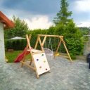 ДЕРЕВ'ЯНИЙ МАЙДАНЧИК ДЛЯ САДУ ВЕСЕЛИЙ МАЙДАНЧИК ПІККОЛО СУПЕР-ПЛЕЙС СИРИЙ