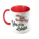 Hrnček keramika 315 ml Friends You are my Lobster Materiál keramika