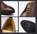 Pánske topánky Vintage Martin plus size Materiál vložky guma