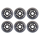 КОЛЕСА РОЛИКОВЫЕ 80ММ/82А 6 ШТ.