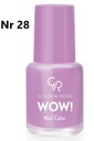 Краска для ногтей Golden Rose Wow 6 мл 28
