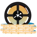 МОЩНАЯ светодиодная лента COB 1 МЕТР 12 В NEON GOLD LINE