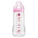 Розовая бутылочка MAM Easy Active 4м+ 330 мл оттенки розового