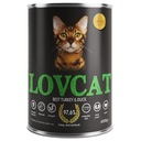 Lovcat Best Turkey & Duck puszka 400g