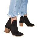 ЧЕРНЫЕ ЖЕНСКИЕ БОТИНКИ LEMERE 40