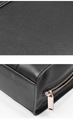 Dámska kožená malá kabelka štvorcová Dominujúca farba čierna