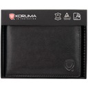 Маленький мужской кожаный RFID-кошелек с защитой от кражи для кредитных карт KORUMA