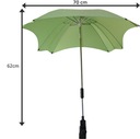 Univerzálny dáždnik do kočíka UV filter 50 slnečný poľsko pevný EAN (GTIN) 5903317650621