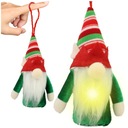 РОЖДЕСТВЕНСКАЯ ЕЛКА КУЛОН РОЖДЕСТВЕНСКОЕ УКРАШЕНИЕ Гном светодиодный украшение для рождественской елки