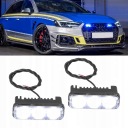 ФАРА ПОПЕРЕДЖУВАЛЬНА LED (СВІТЛОДІОД) РЕШІТКА РАДІАТОРА УНІВЕРСАЛЬНЕ ФАРА  фото 13