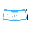 ПРАВЫЙ ВНУТРЕННИЙ СЛОЙ (со стороны пассажира) ОКНА FORD KUGA 2008-2012