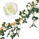 GIRLANDA GL3 цветы искусственные розы цветочный букет плющ украшение балкона