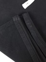 Pánske kraťasy čierne džínsy krátke nohavice POHODLNÁ PÁS S GUMIČKOU 303 - M Dominujúci materiál bavlna
