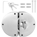 РУЧКА ДЛЯ РАЗДВИЖНЫХ ДВЕРЕЙ С ЗАМКОМ ДЛЯ СТЕКЛЯННЫХ ДВЕРЕЙ