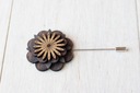 Деревянная элегантная булавка на булавке RAY