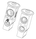SOUPAPE EXPANSIBLE CLIMATISATION MERCEDES W168/W210photo 8