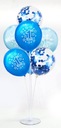 Подставка для воздушных шаров, шарик номер 1, украшения годовалой давности.