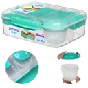 SISTEMA LUNCHBOX BENTO BOX КОНТЕЙНЕР ДЛЯ СОУСА 1650 МЛ С ОТДЕЛЕНИЯМИ