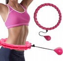 SMART HULA HOP с гирей для похудения, гиря с шипами HULAHOP