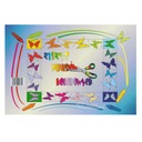 КНИГА С ВЫРЕЗАМИ ЦВЕТНОЙ БУМАГИ А4 8 ЛИСТОВ