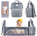 СУМКА-ОРГАНИЗАТОР РЮКЗАК ДЛЯ МАМЫ ПАПЫ ПЕРЕМЕННИК ДЛЯ ВОСПРОИЗВЕДЕНИЯ Дорожная кроватка 5 В 1