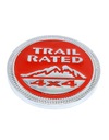 Металлическая эмблема JEEP TRAIL RATED 4X4