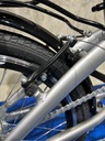 Skladací bicykel Dorozhnik ONYX planetárny rám 12 palcov koleso 20 &quot; strieborná Farba strieborná