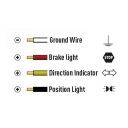 PHARE ARRIÈRE COMBINÉ LED 12-24V 209X100X30 MM AVEC AVEC FIL 1.5 M POMARANCZphoto 6