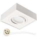 Галогенный светодиодный подвижный квадратный потолочный светильник GU10