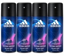 4x МУЖСКОЙ ДЕЗОДОРАНТ-СПРЕЙ ADIDAS UEFA CHAMPIONS LEAGUE VICTORY EDITION MEN
