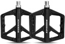 ВЕЛОСИПЕДНЫЕ ПЕДАЛИ MTB/BMX НЕЙЛОНОВАЯ ПЛАТФОРМА, ЧЕРНЫЕ