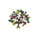 Брошь - ретро - Дерево № 03.