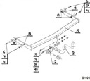 ФАРКОП ФАРКОП SEAT ALTEA 2004-2015 + МОДУЛЬ 13PIN фото 2