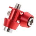 2 PIECES LIGHT RED LEVER SZPULA BOLTS DO ACCESSORIES MOTORCYCLE  photo 6