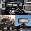 ФАРА РОБОЧА LED (СВІТЛОДІОД) 12V 24V 400W COMBO ГАЛОГЕН ПРОТИВОТУМАННА DO CIAGNIKA ПОТУЖНА  фото 8