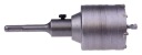 КОРОНОЧНАЯ ПИЛА ПО БЕТОНУ 65 мм + ПЕРЕХОДНИК SDS-plus 110 мм SDS+ CROWN CUTTER