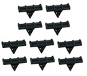 JEEP WRANGLER CLAMPS KLIPSY MOCUJACE TRIMS WING / MUDGUARDS 10 PIECES 