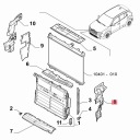 JEEP J2 AVENGER 23- КЕРМО НАДУВА ПОВІТРЯ ЛІВА 52207654 OE  (18724048751) фото min 8