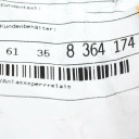 RELAIS ANLASSSPERRRELAIS BMW E36 E34 E31 ORIGINAL 61358364174photo 8