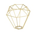 Абажур из металлической проволоки для ламп E27 LOFT Diamond Gold