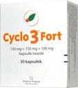 Cyclo 3 Fort, kapsułki twarde, 30 szt.