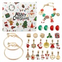 АДВЕНТ-КАЛЕНДАРЬ ЮВЕЛИРНЫЙ БРАСЛЕТ 24 шт.