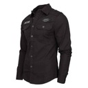 Tričko s dlhým rukávom BRANDIT Luis Vintageshirt Čierna S Veľkosť S